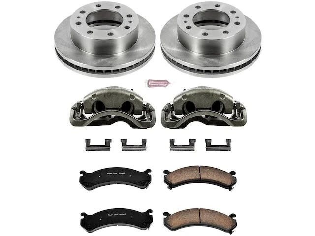 Front Brake Pad and Rotor Kit For 2001-2010 GMC Sierra 2500 HD 2002 2003 NG731XD - Imagem 1 de 1