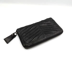 Perlina Luxus Leder durchgehender Reißverschluss Geldbörse Clutch Motorrad Leopard Chevron - Bild 1 von 6