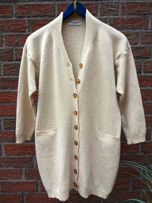 Iris von Arnim Strickjacke 100%Kaschmir beige Gr.L - Bild 1 von 4