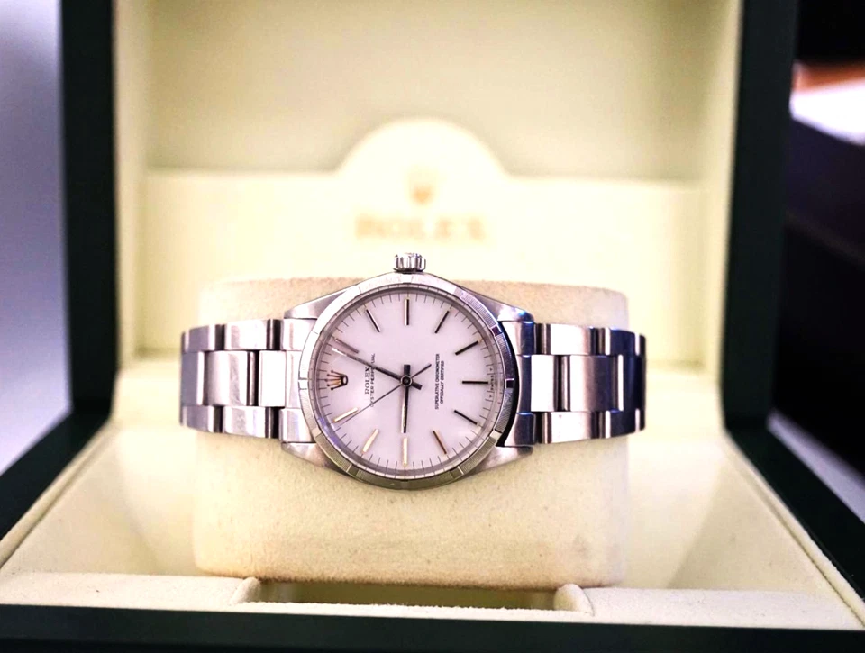 Rolex Oyster Perpetual 1003 1969 vintage acero inoxidable 34 mm - juego completo Foto 1 de 4