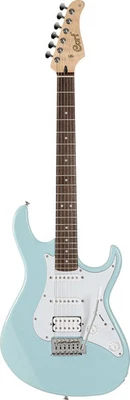 Guitarra Eléctrica Cort G200SKB Serie G 200 Doble Corte. Azul cielo Foto 1 de 3