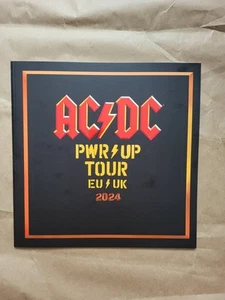 AC/DC Tour Programme PWR Power Up Tour 2024 - Imagen 1 de 6