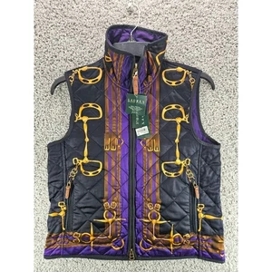 Lauren Ralph Lauren Andalucia gesteppte Reitweste Damen Small Petite Neu mit Etikett - Bild 1 von 11