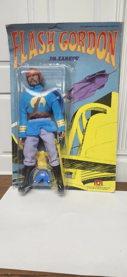 Figura de acción/muñeca vintage Flash Gordon - 9" DR. ZARKOV - 1976 MEGO - SIN USAR, EN CAJA/SELLADA Foto 1 de 4