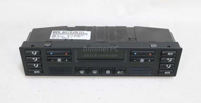 BMW E38 7-Series Climate Control Interface Panel Buttons Heater 1995-2001 OEM - Image 1 of 4