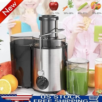 Espremedor elétrico 800W liquidificador de frutas vegetais extrator de suco máquina cítrica EUA - Imagem 1 de 4