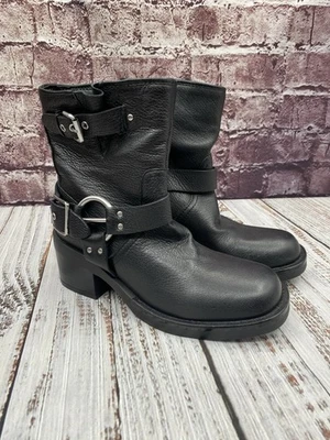 Kenneth Cole REACTION Women's Jenny Stride Leather Black Size 6 - Image 1 of 4