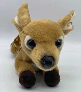 Miyoni by Aurora World Baby Deer Fawn Plush Stuffed Animal 12" Long 2019 READ - Picture 1 of 12