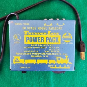 AHM 70002 HO Scale Thunder Line Variable DC & Constant AC Power Pack - Picture 1 of 6