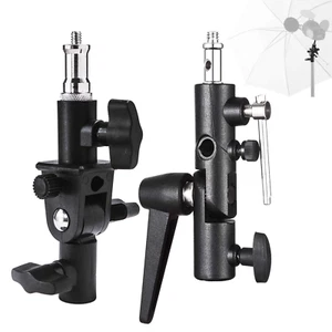 Selens Flash Bracket H-Type U-Shape Swivel Umbrella Holder Adapter Photography - Picture 1 of 7