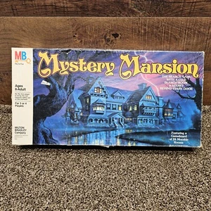 Mystery Mansion 1984 Milton Bradley Vintage Board Game Incomplete - Picture 1 of 6