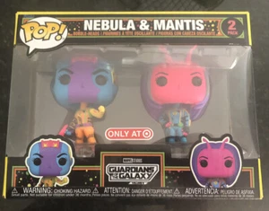 NEBULA & MANTIS Funko Pop Black Light EXKLUSIV Guardians of The Galaxy Volume 3 - Bild 1 von 2