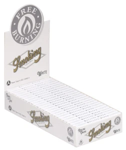 5 Boxen (125x) Smoking White Regular kurzes Zigarettenpapier classic Papers - Picture 1 of 2
