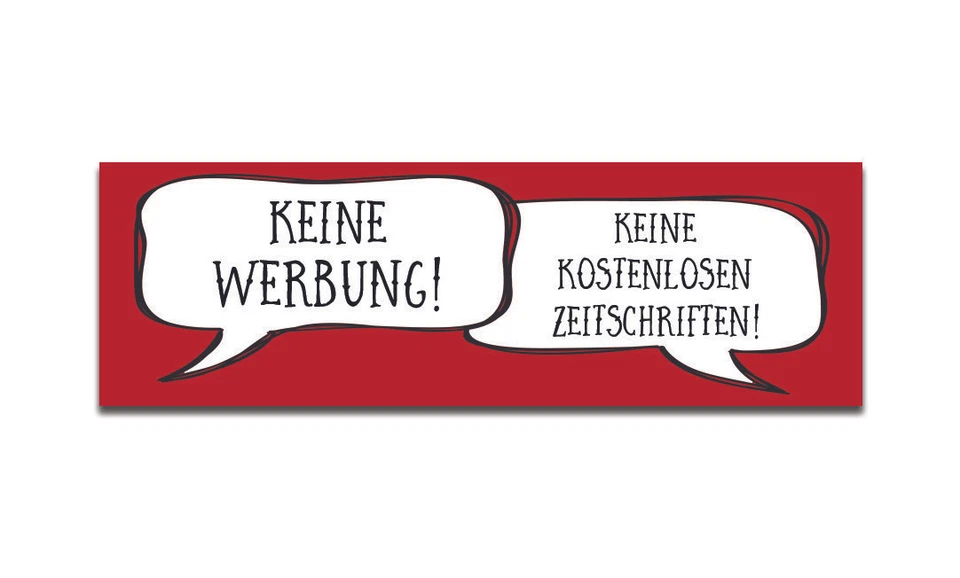 NASTAMI Por favor, no hay publicidad pegatinas buzón