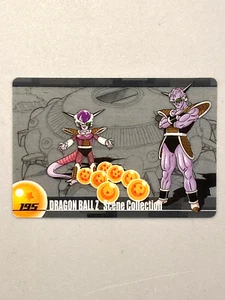 Tarjeta de colección de escena japonesa Freezer, Ginyu 195 Dragon Ball Morinaga - Imagen 1 de 2