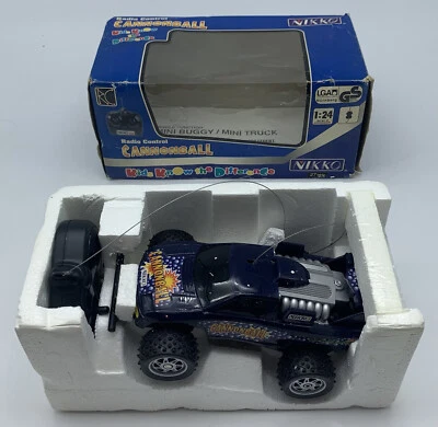 Nikko Cannonball Radio Control Scala 1:24 RC Vintage Anni 90 Vintage Funzionante - Immagine 1 di 4