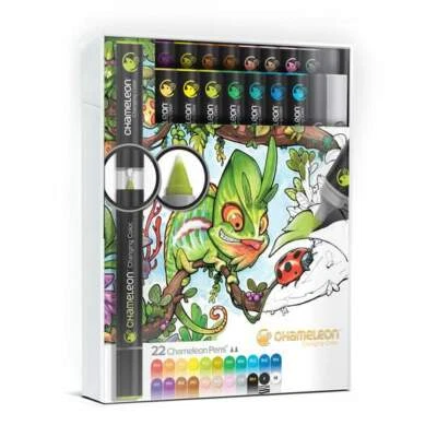 Chameleon Pens/Markers - Deluxe Set  22 - New Genuine Product. - image 1 of 4