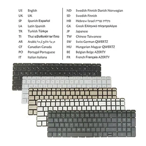 Teclado para HP Envy 15-as000 15-as100 15t-as000 15t-as100 15-aq000 15-aq100 nuevo - Imagen 1 de 33
