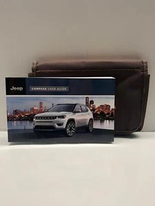 JEEP COMPASS OWNERS PACK / HANDBOOK / MANUAL + WALLET 2016-2020 (2018)!! - Picture 1 of 5