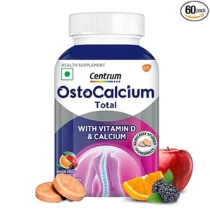 Centrum OstoCalcium Total Chewables (60 s) | Vitamin D & Calcium (Veg) 60 tab - Picture 1 of 6