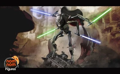 Generale Grievous Modello in resina Figurino da Assemblare e dipingere FAN ART - Immagine 1 di 4