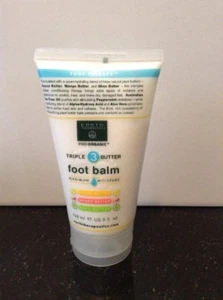 Earth Therapeutics | FOOT BALM | Triple Butter | 5 Oz | New! - Picture 1 of 4