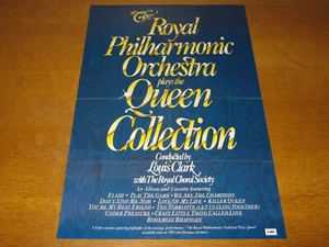 THE ROYAL PHILHARMONIC ORCHESTRA PLAYS THE QUEEN COLLECTION - UK PROMO POSTER - Bild 1 von 3