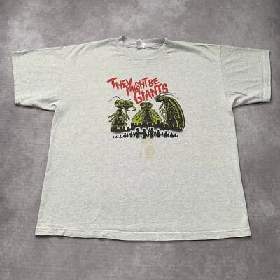 Camisa De Colección Años 90 They Might Be Giants Talla 2XL Cuadrante Canción Bug Band Camiseta Rock  Foto 1 de 4