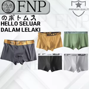 MEN UNDERWEAR HELLO Boxer (5Pieces) - Picture 1 of 8