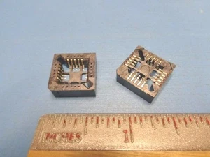 (10) SAMTEC PLCC-020-F-N 20 Pin SPS SMT Oberflächenhalterung Gold/Zinn Blei IC Buchse - Bild 1 von 1