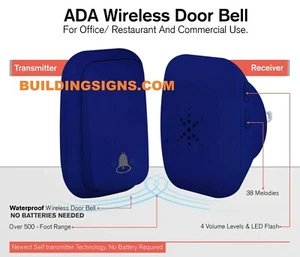 Wireless Doorbell for office / restaurant and commercial use- No ....REF24-1027 - Picture 1 of 7