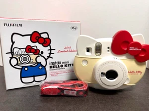 [Rare/Near Mint]Fujifilm Instax Mini Hello Kitty Cheki Pink Instant Camera JP FS - Picture 1 of 14