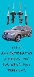 KIT AMMORTIZZATORI ANTERIORI PIÙ POSTERIORI FIAT FREEMONT. - Foto 1 di 1