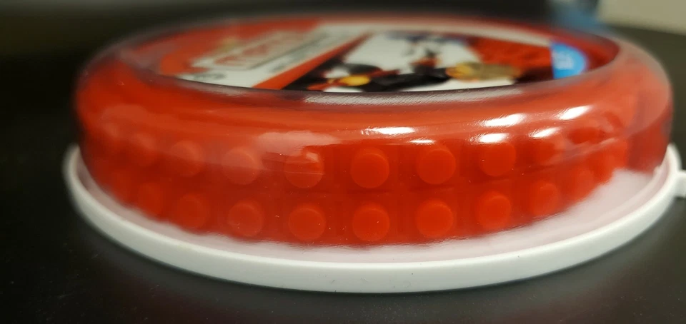 2 PK Zuru Mayka Toy block Tape 1M / 3.2 Ft 2Studs RED NEW - Image 1 of 1