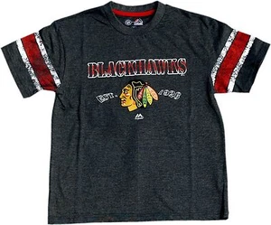Chicago Blackhawks Youth T-Shirt Est. 1926 - Picture 1 of 1