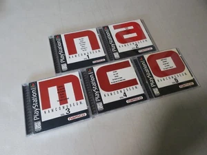 SET - Namco Museum Vol. 1, 2, 3, 4 & 5 Black Label Play Station 1 PS1 CIB TESTED - Picture 1 of 18