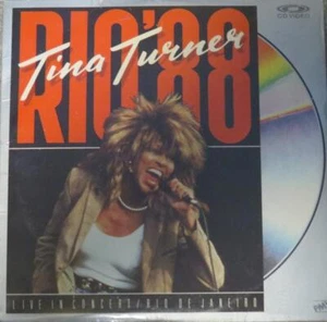 TINA TURNER LIVE RIO 88' LASERDISC CD VIDEO - Imagen 1 de 1