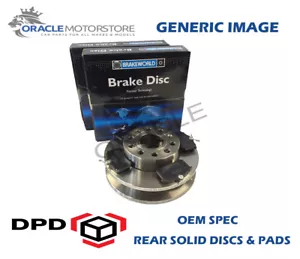 OEM SPEC REAR DISCS PADS 278mm FOR NISSAN PRIMERA 2.0 (P11) 1996-02 - Picture 1 of 7