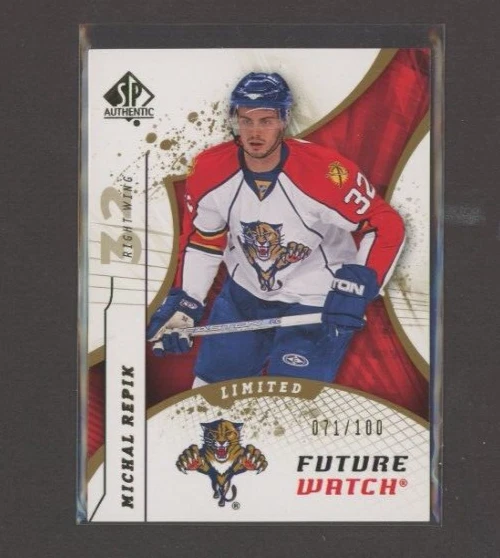 2008-09 SP Authentic Limited #166 Michal Repik 071/100 - Image 1 of 1
