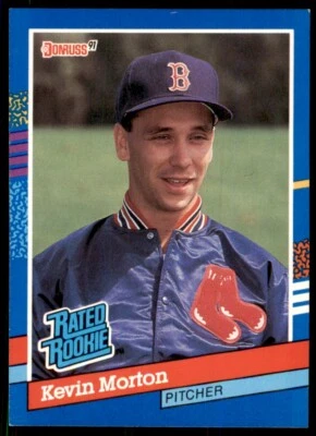 1991 Donruss Baseball Card Kevin Morton B Baseball Cards #37 - Image 1 of 2