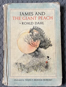 James and the Giant Peach Roald Dahl VINTAGE CHILDREN'S HARDCOVER BOOK 1961 PICS - Bild 1 von 13