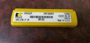 KENNAMETAL CNMG432UP CNMG1020408UP KC9225 INSERTI IN CARBURO *5 NUOVI* SPEDIZIONE GRATUITA!!! - Foto 1 di 2