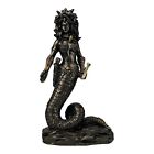 Medusa Ancient Greek Snake-headed Monster Gorgon Statue Sculpture Bronze Color