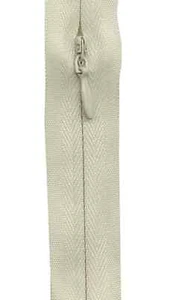 Make-A-Zipper Beige Invisible 4.5yd (162in) roll & 12 Zipper Pulls - Picture 1 of 5