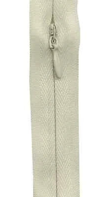 Make-A-Zipper Beige Invisible 4.5yd (162in) roll & 12 Zipper Pulls - Image 1 of 4