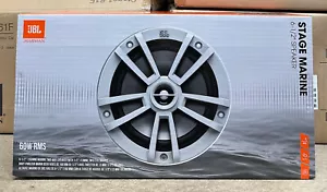 JBL Marine Boat 6.5" Full Range 2-Way Speakers Waterproof Pair White Grills NEW - Picture 1 of 6