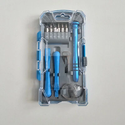 Smartphone Repair Kit 17 Pieces Laptop Precision Tool Kit Storage Case DIY Fix - Image 1 of 4