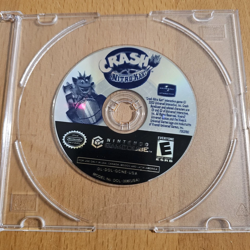 Crash Nitro Kart, Disc only(Nintendo GameCube, 2003) - Image 1 of 1