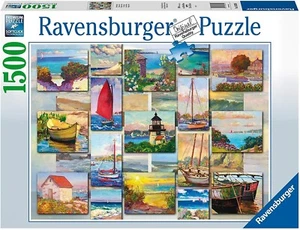 Rompecabezas Ravensburger Coastal Collage 1500 piezas - Imagen 1 de 2