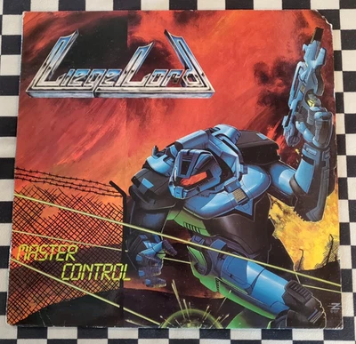 Master Control LP by Liege Lord vinyl 1988 VG+ 72268 Metal Blade Records - Image 1 of 4